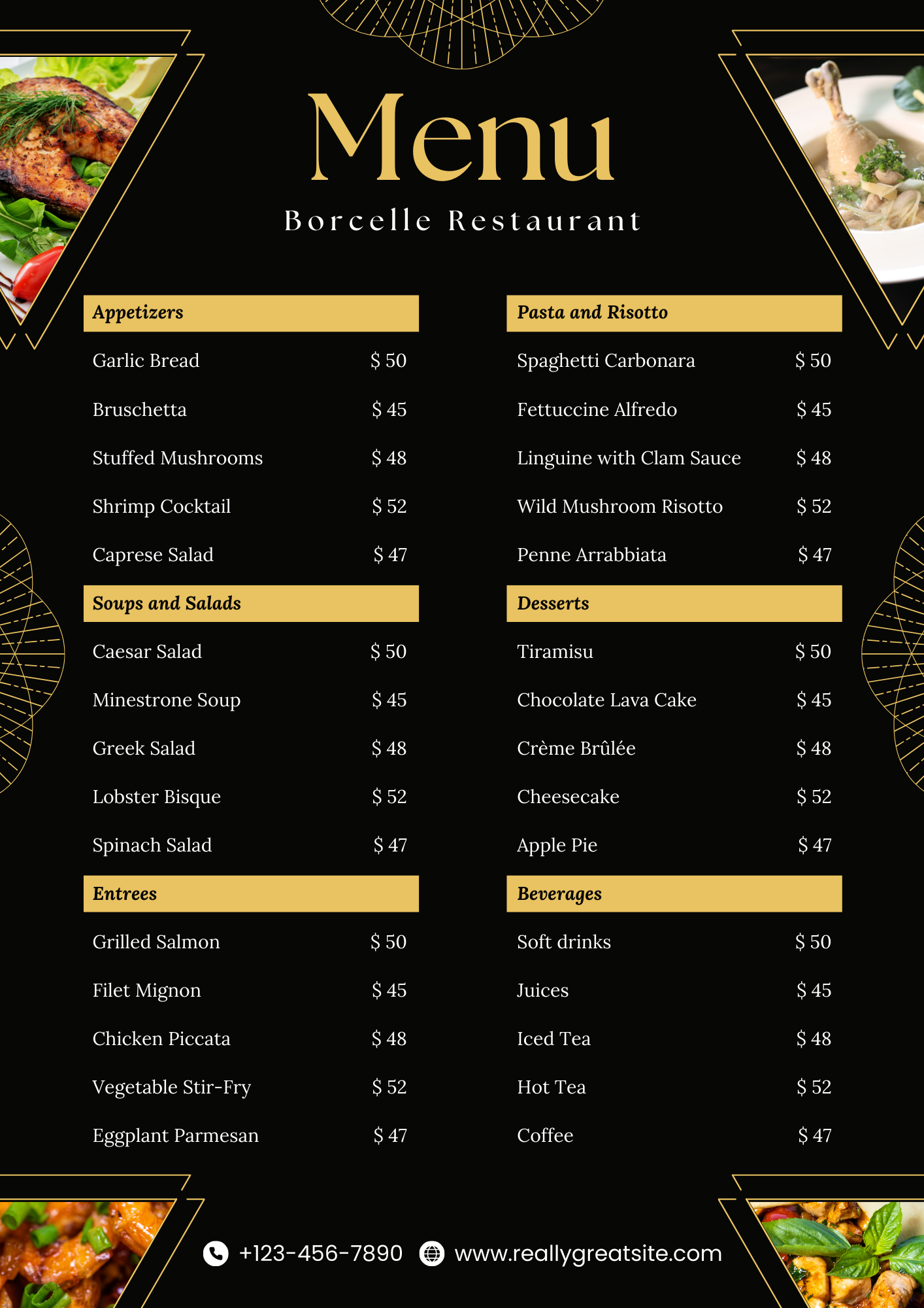 Menu Page 2